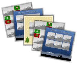 Thumbnail for 10" x 10" Collage with Christmas Collages design 1