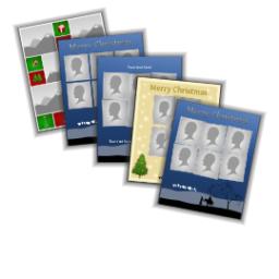 Thumbnail for 10" x 8" Collage with Christmas Collages design 2